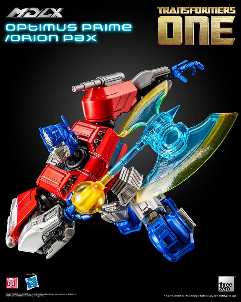 OPTIMUS PRIME / ORION PAX – FIGURA MDLX 16 CM (THREEZERO – TRANSFORMERS ONE)