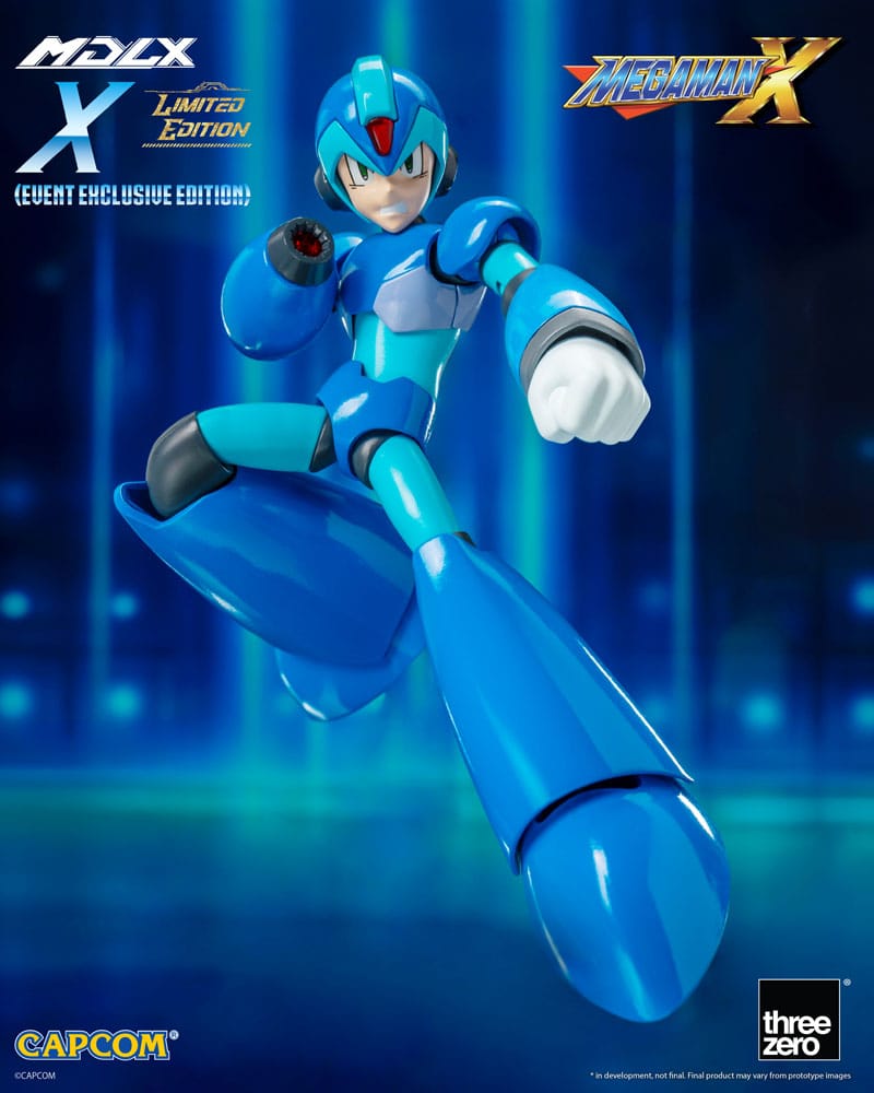 MEGA MAN X – FIGURA MDLX ROCKMAN X 12 CM EXCLUSIVE (THREEZERO – CAPCOM)