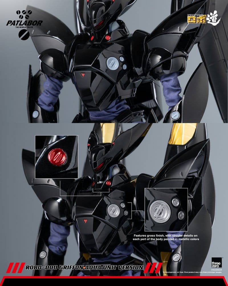 GRIFFON AQUA UNIT VERSION FIGURA ROBO-DOU 1/35 MOBILE POLICE PATLABOR 25 CM