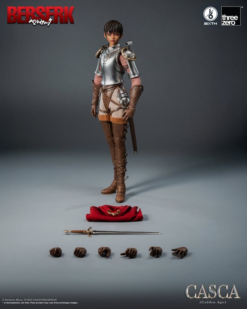 CASCA GOLDEN AGE BERSERK FIGURA THREEZERO 1/6 28 CM