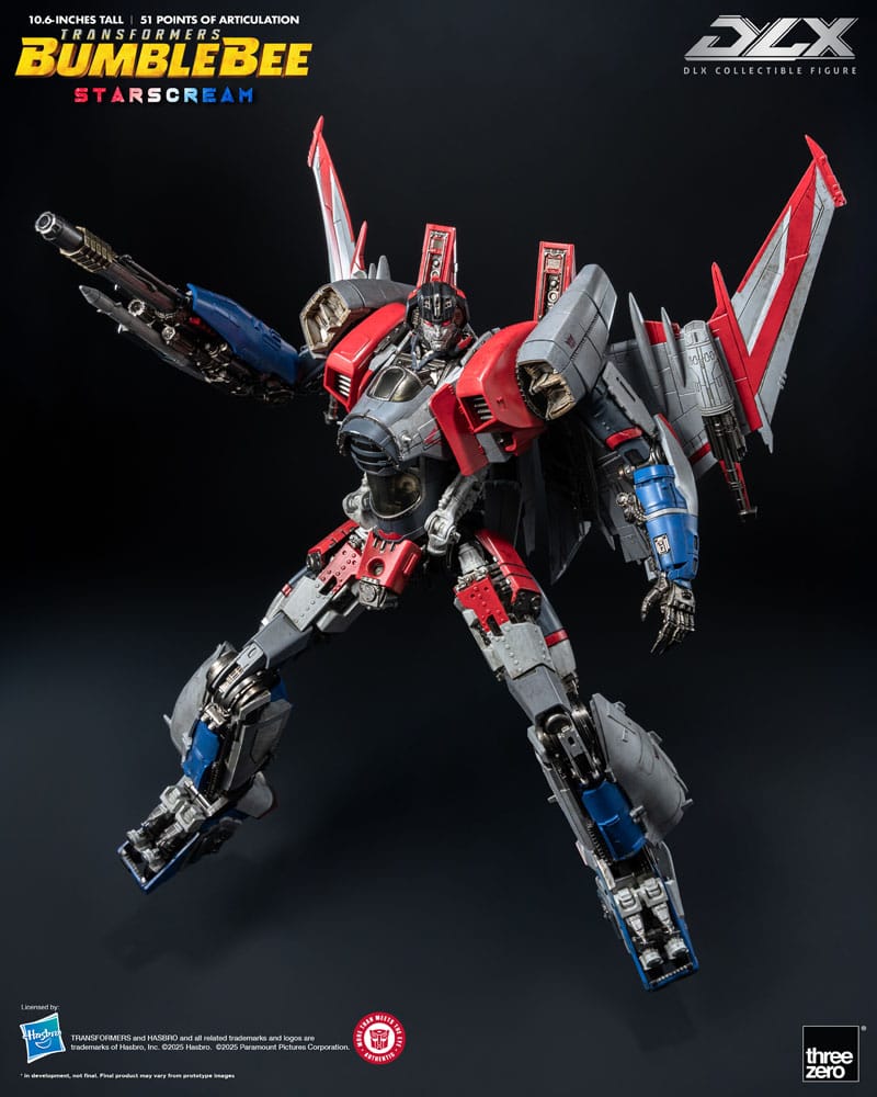 STARSCREAM – FIGURA DLX 1/6 (THREEZERO – TRANSFORMERS: BUMBLEBEE)