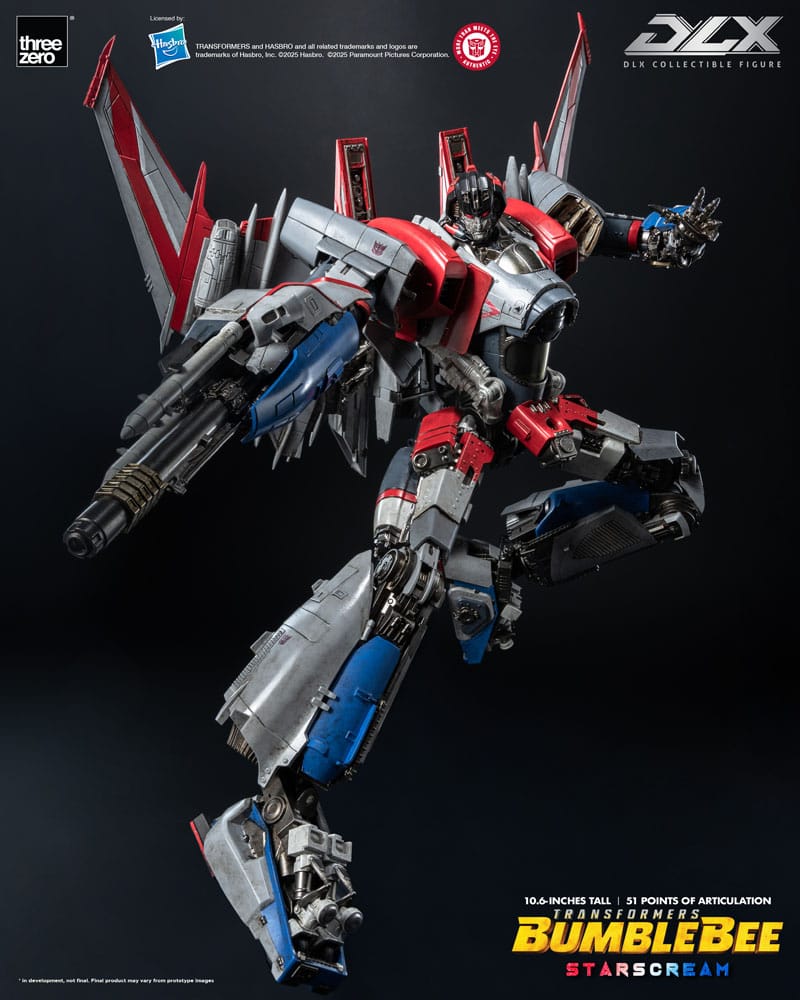 STARSCREAM – FIGURA DLX 1/6 (THREEZERO – TRANSFORMERS: BUMBLEBEE)