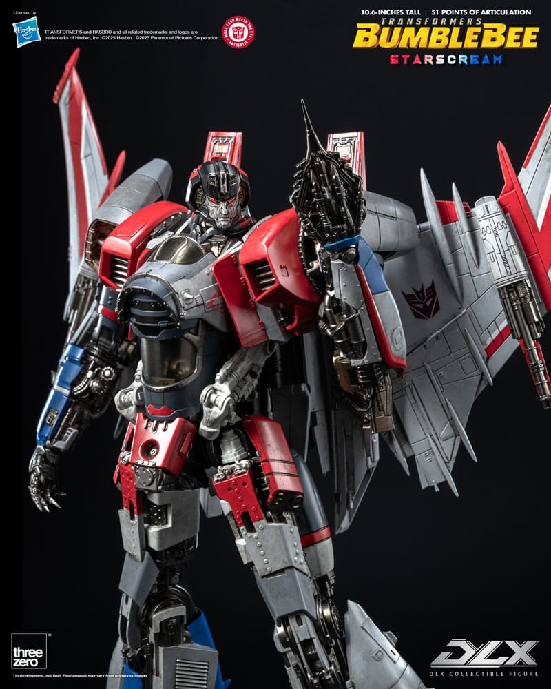 STARSCREAM – FIGURA DLX 1/6 (THREEZERO – TRANSFORMERS: BUMBLEBEE)