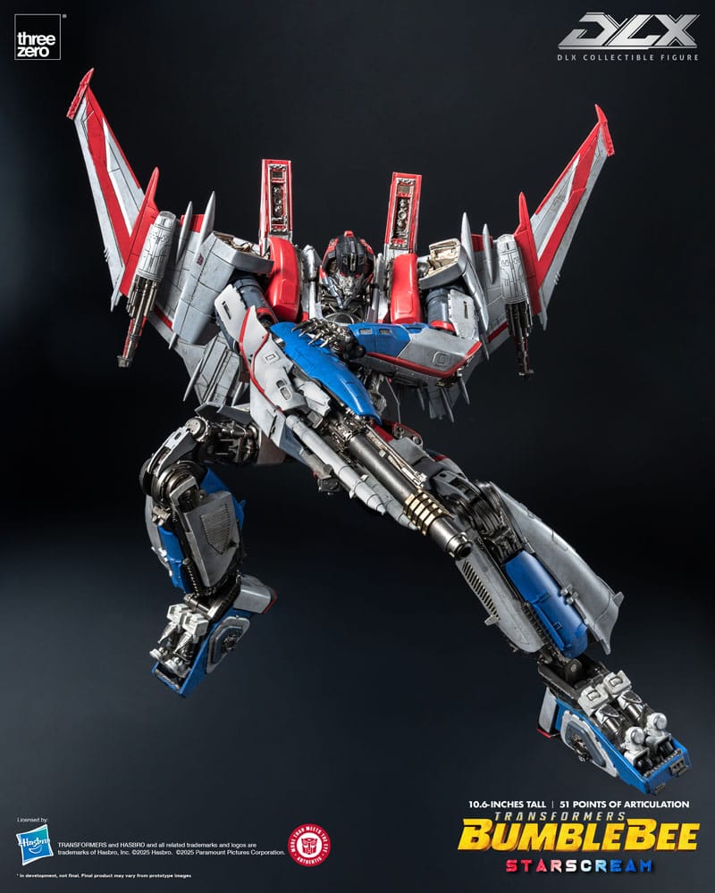 STARSCREAM – FIGURA DLX 1/6 (THREEZERO – TRANSFORMERS: BUMBLEBEE)