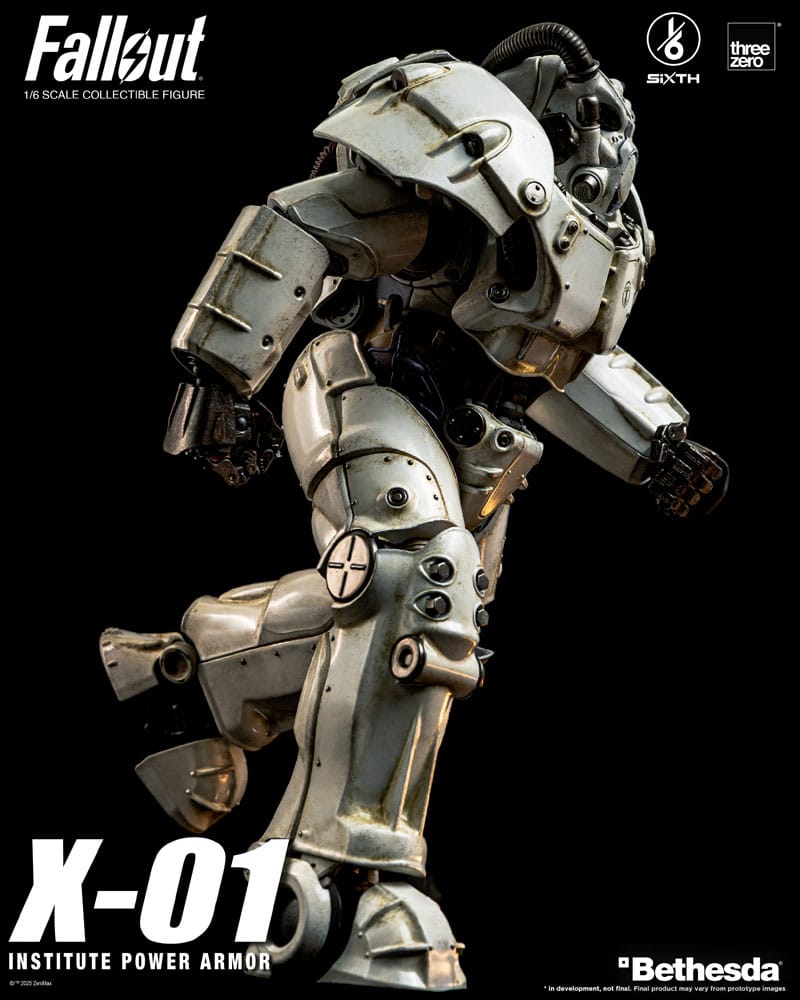 X-01 INSTITUTE POWER ARMOR – FIGZERO FIGURE 1/6 THREEZERO FALLOUT 37 CM