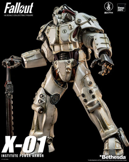 X-01 INSTITUTE POWER ARMOR – FIGZERO FIGURE 1/6 THREEZERO FALLOUT 37 CM