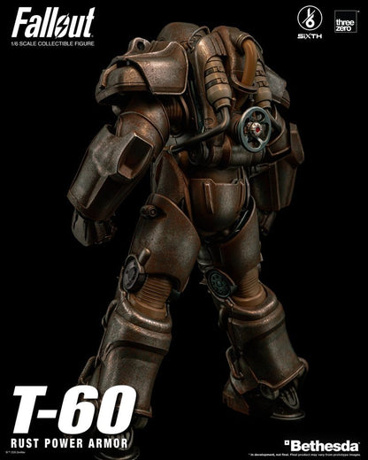 T-60 RUST POWER ARMOR FALLOUT FIGURA THREEZERO 1/6
