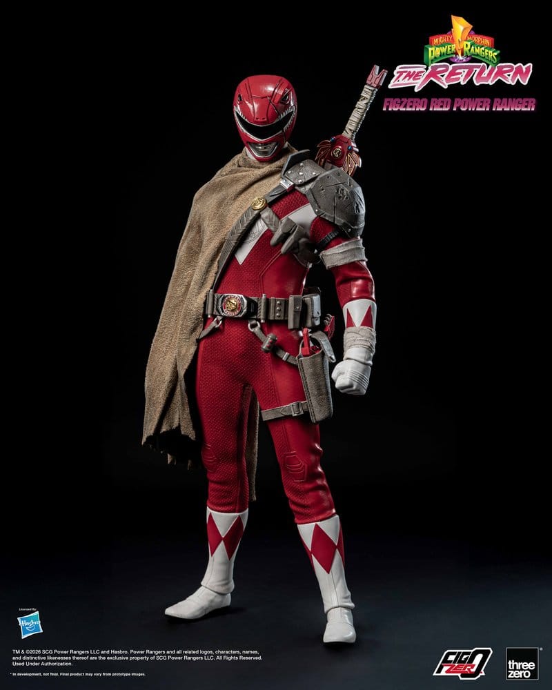 RED POWER RANGER – FIGURA FIGZERO 1/6 31 CM (THREEZERO – MIGHTY MORPHIN POWER RANGERS: THE RETURN)