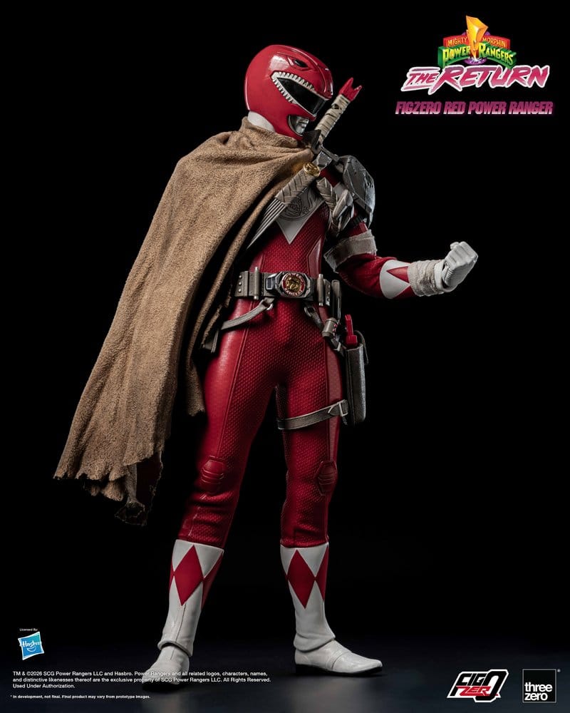 RED POWER RANGER – FIGURA FIGZERO 1/6 31 CM (THREEZERO – MIGHTY MORPHIN POWER RANGERS: THE RETURN)
