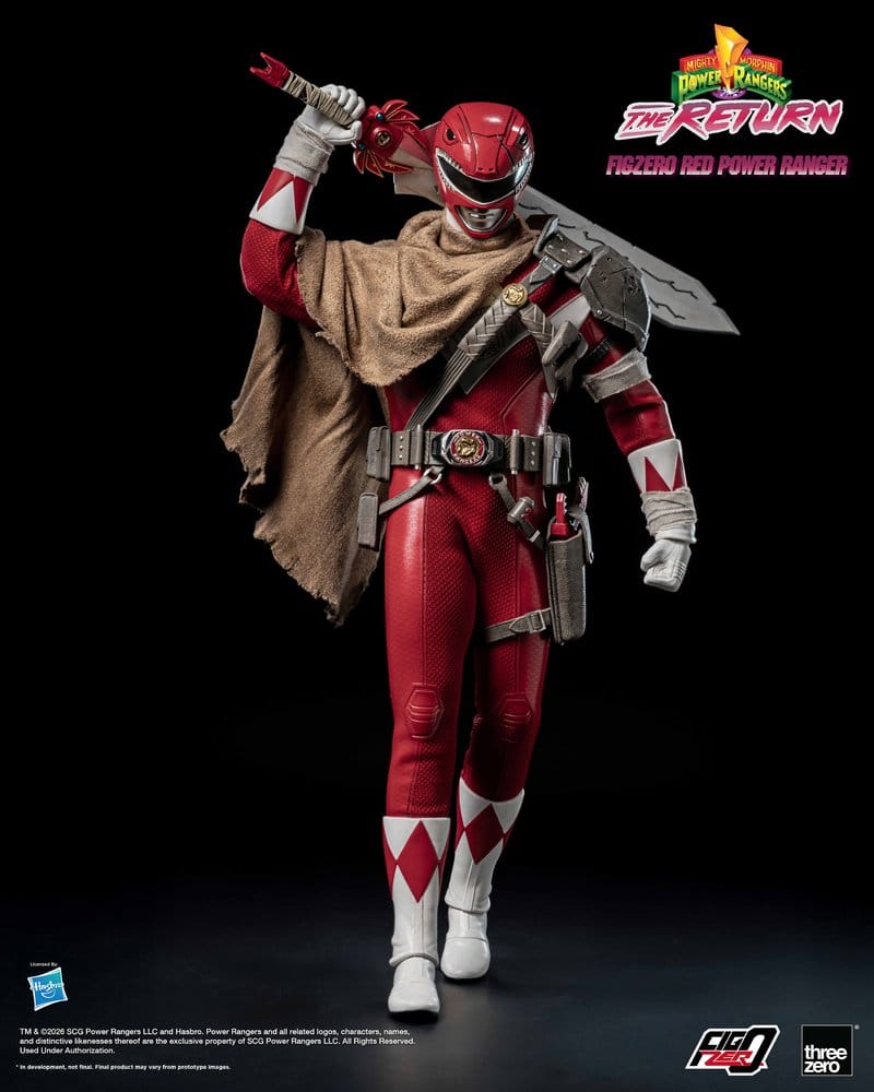 RED POWER RANGER – FIGURA FIGZERO 1/6 31 CM (THREEZERO – MIGHTY MORPHIN POWER RANGERS: THE RETURN)