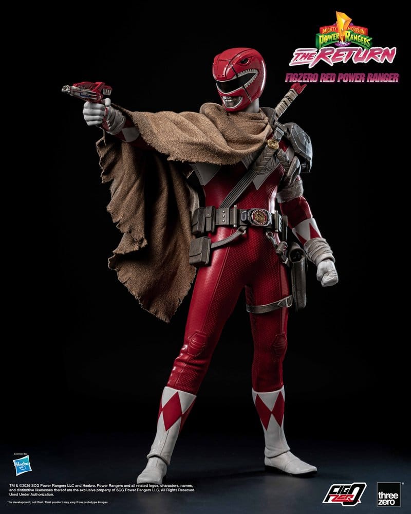 RED POWER RANGER – FIGURA FIGZERO 1/6 31 CM (THREEZERO – MIGHTY MORPHIN POWER RANGERS: THE RETURN)
