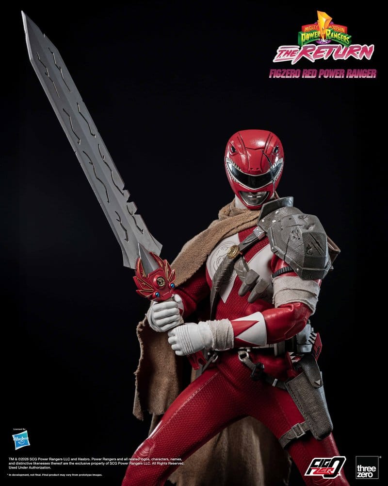 RED POWER RANGER – FIGURA FIGZERO 1/6 31 CM (THREEZERO – MIGHTY MORPHIN POWER RANGERS: THE RETURN)