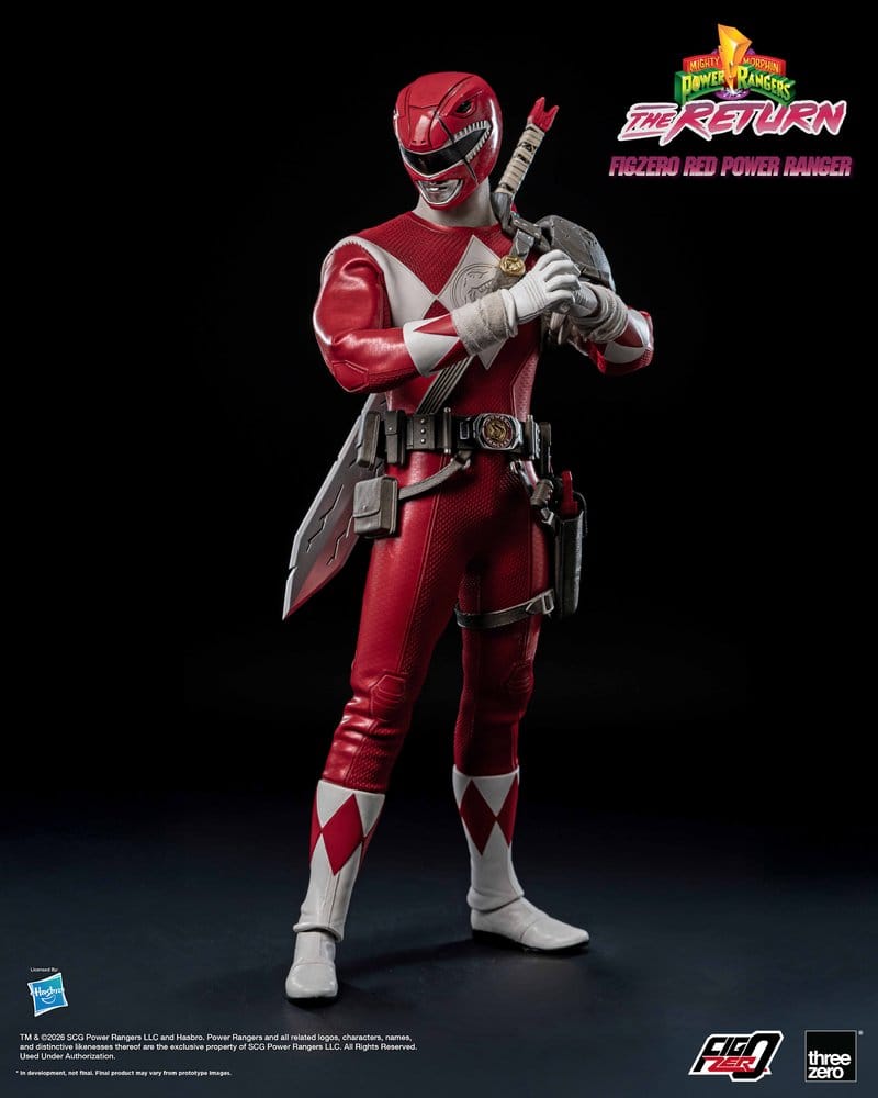 RED POWER RANGER – FIGURA FIGZERO 1/6 31 CM (THREEZERO – MIGHTY MORPHIN POWER RANGERS: THE RETURN)