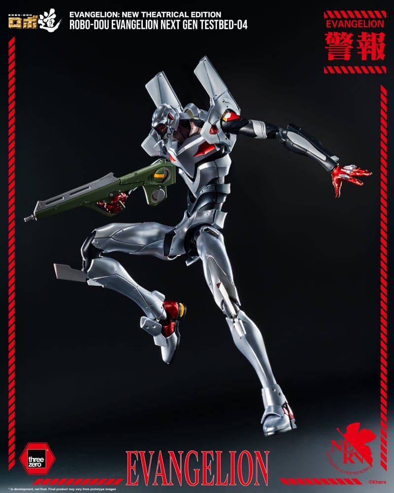 EVANGELION TESTBED-04 – FIGURA ROBO-DOU 25 CM (THREEZERO)