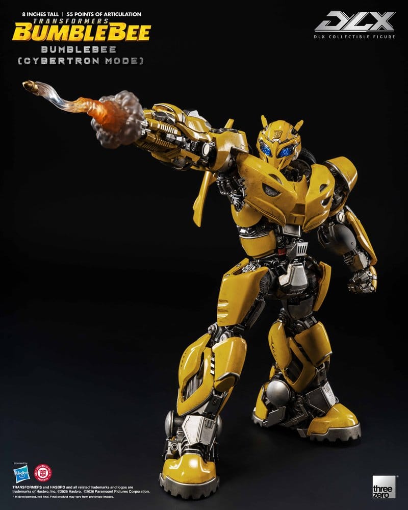 BUMBLEBEE (CYBERTRON MODE) – FIGURA DLX 20 CM (THREEZERO – TRANSFORMERS BUMBLEBEE)