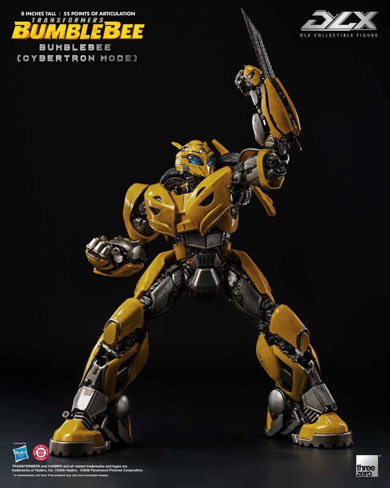 BUMBLEBEE (CYBERTRON MODE) – FIGURA DLX 20 CM (THREEZERO – TRANSFORMERS BUMBLEBEE)