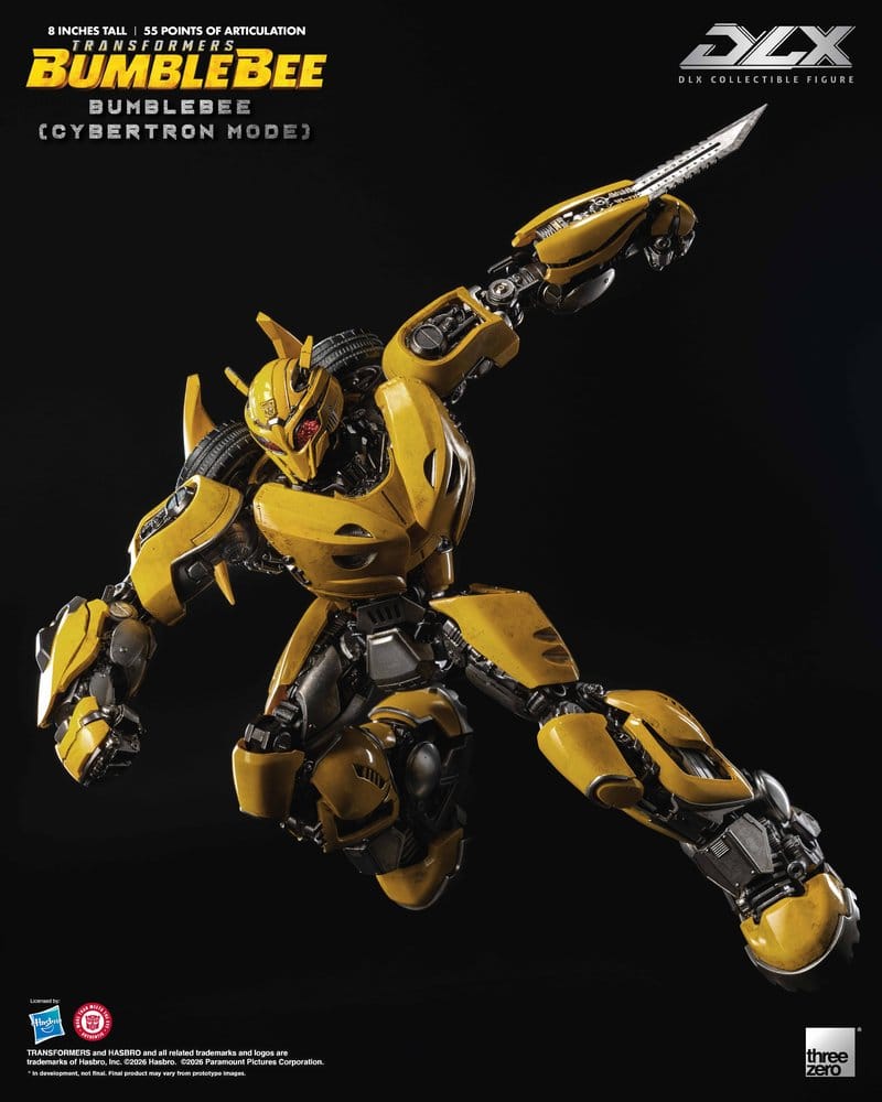BUMBLEBEE (CYBERTRON MODE) – FIGURA DLX 20 CM (THREEZERO – TRANSFORMERS BUMBLEBEE)