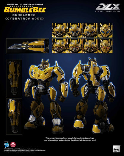BUMBLEBEE (CYBERTRON MODE) – FIGURA DLX 20 CM (THREEZERO – TRANSFORMERS BUMBLEBEE)
