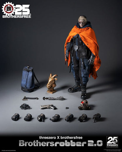 BROTHERS ROBBER 2.0 BROTHERSFREE FIGURA THREEZERO 1/6 33,6 CM