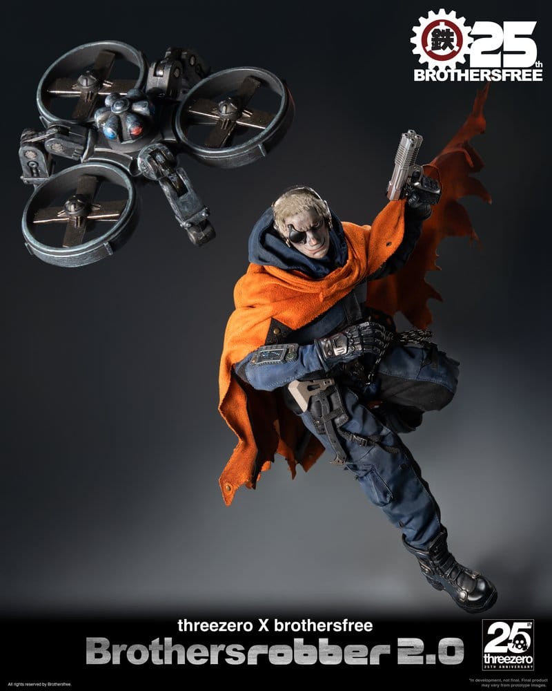 BROTHERS ROBBER 2.0 BROTHERSFREE FIGURA THREEZERO 1/6 33,6 CM