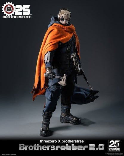 BROTHERS ROBBER 2.0 BROTHERSFREE FIGURA THREEZERO 1/6 33,6 CM