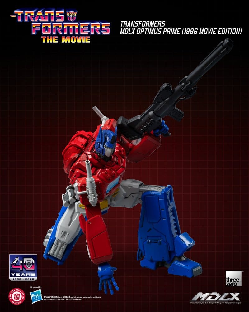 OPTIMUS PRIME (1986 MOVIE EDITION) FIGURA MDLX TRANSFORMERS 18 CM