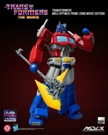 OPTIMUS PRIME (1986 MOVIE EDITION) FIGURA MDLX TRANSFORMERS 18 CM
