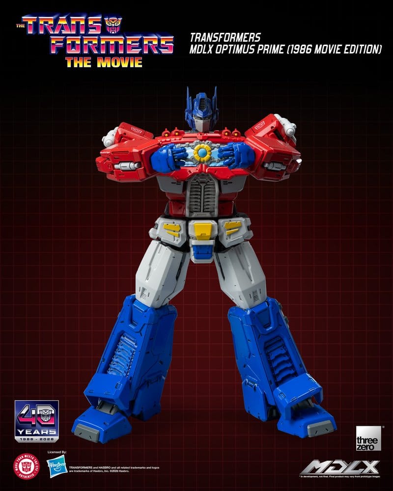 OPTIMUS PRIME (1986 MOVIE EDITION) FIGURA MDLX TRANSFORMERS 18 CM