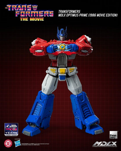 OPTIMUS PRIME (1986 MOVIE EDITION) FIGURA MDLX TRANSFORMERS 18 CM