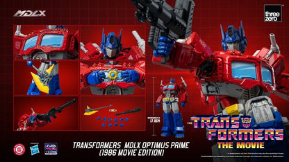 OPTIMUS PRIME (1986 MOVIE EDITION) FIGURA MDLX TRANSFORMERS 18 CM