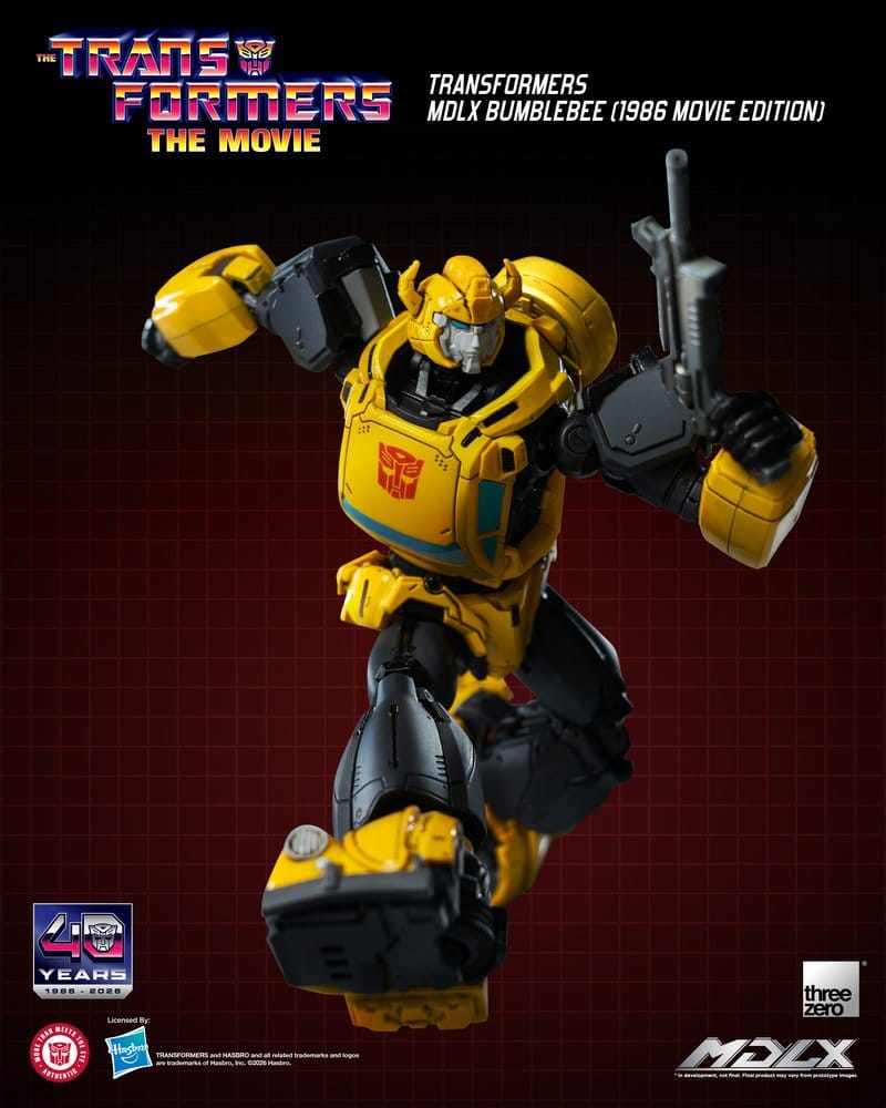 BUMBLEBEE (1986 MOVIE EDITION) FIGURA MDLX TRANSFORMERS 12 CM
