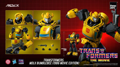 BUMBLEBEE (1986 MOVIE EDITION) FIGURA MDLX TRANSFORMERS 12 CM