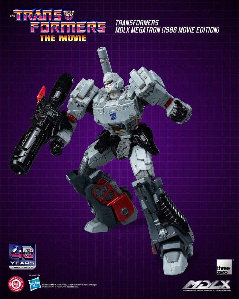 MEGATRON (1986 MOVIE EDITION) FIGURA MDLX TRANSFORMERS 18 CM