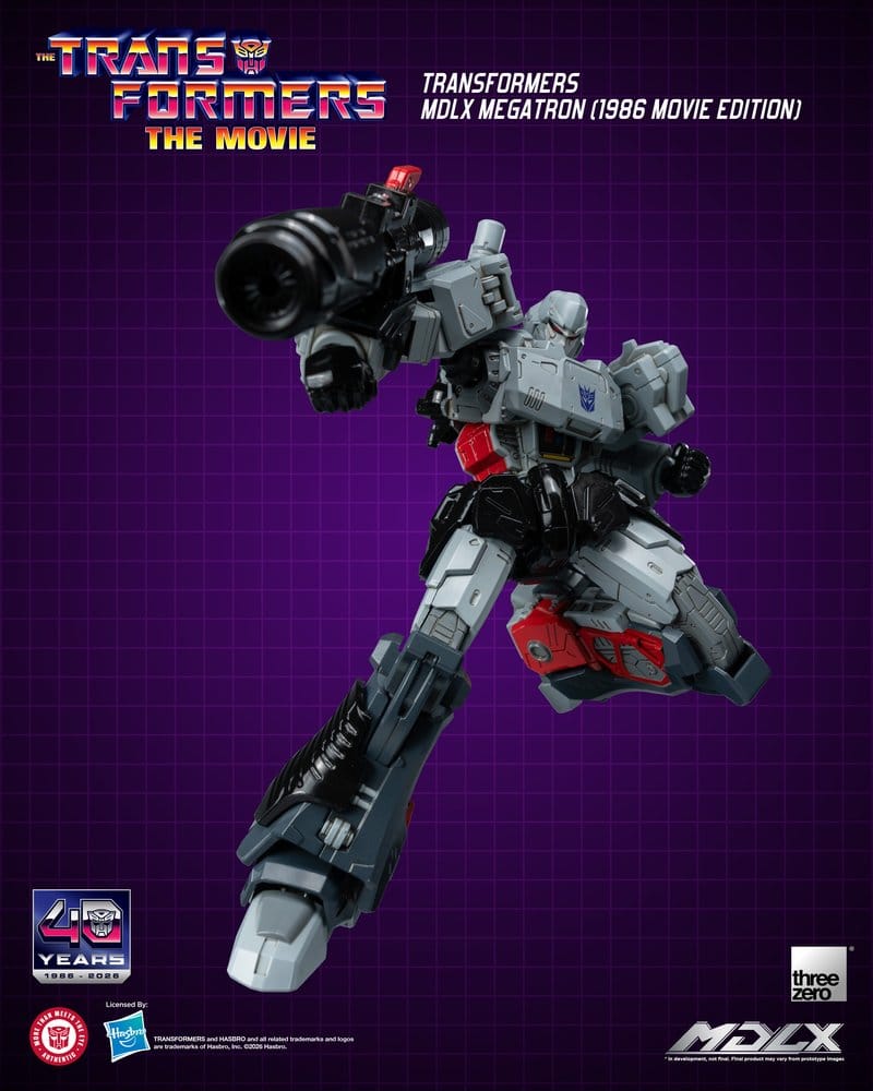 MEGATRON (1986 MOVIE EDITION) FIGURA MDLX TRANSFORMERS 18 CM