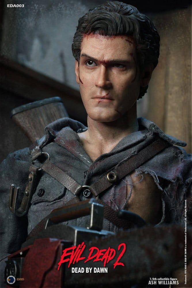 ASH WILLIAMS 31 CM TERRORÍFICAMENTE MUERTOS – FIGURA 1/6 – EVIL DEAD