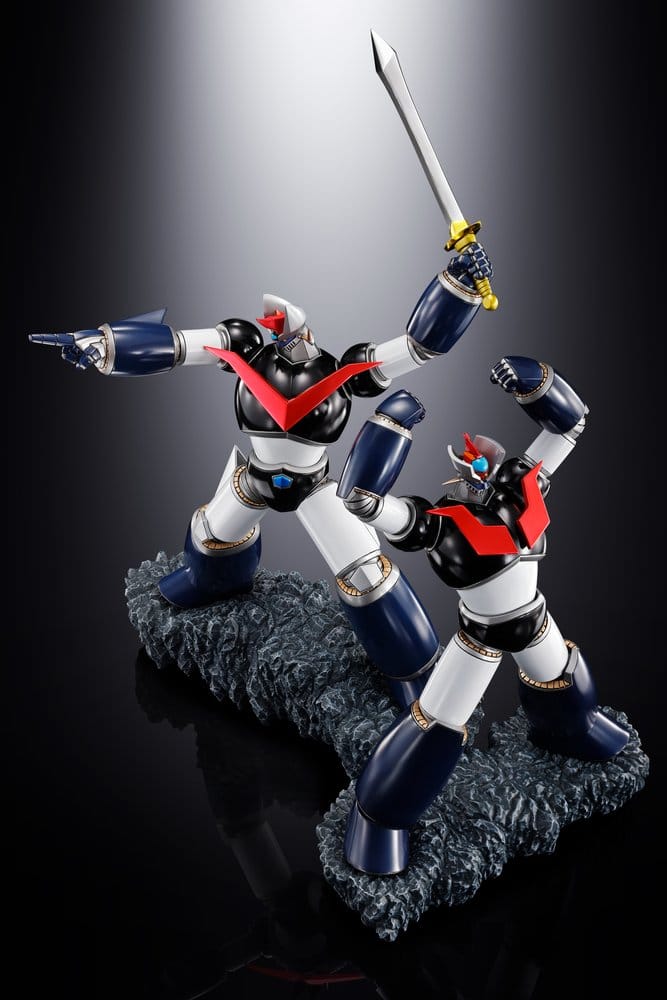 DOUBLE MAZINGER ESTATUA FIGUARTS ZERO METALLIC TOUCH MAZINGER 21 CM