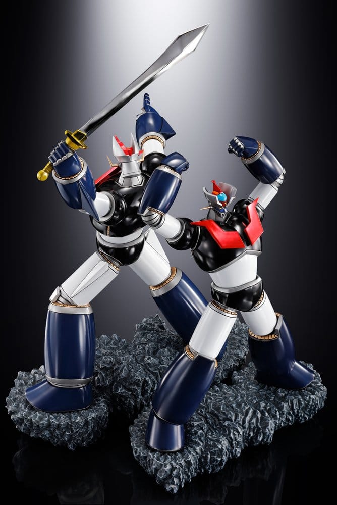 DOUBLE MAZINGER ESTATUA FIGUARTS ZERO METALLIC TOUCH MAZINGER 21 CM