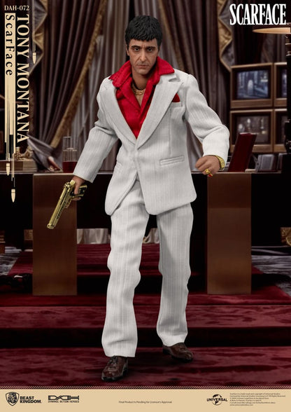 TONY MONTANA SCARFACE 1983 BEAST KINGDOM DYNAMIC 8CTION HEROES FIGURA 20 CM