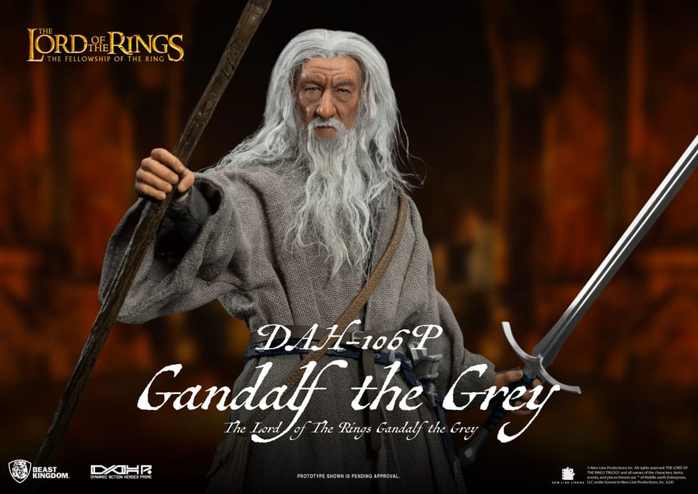 EL SEÑOR DE LOS ANILLOS FIGURA GANDALF THE GREY 21 CM – EDICIÓN LIMITADA