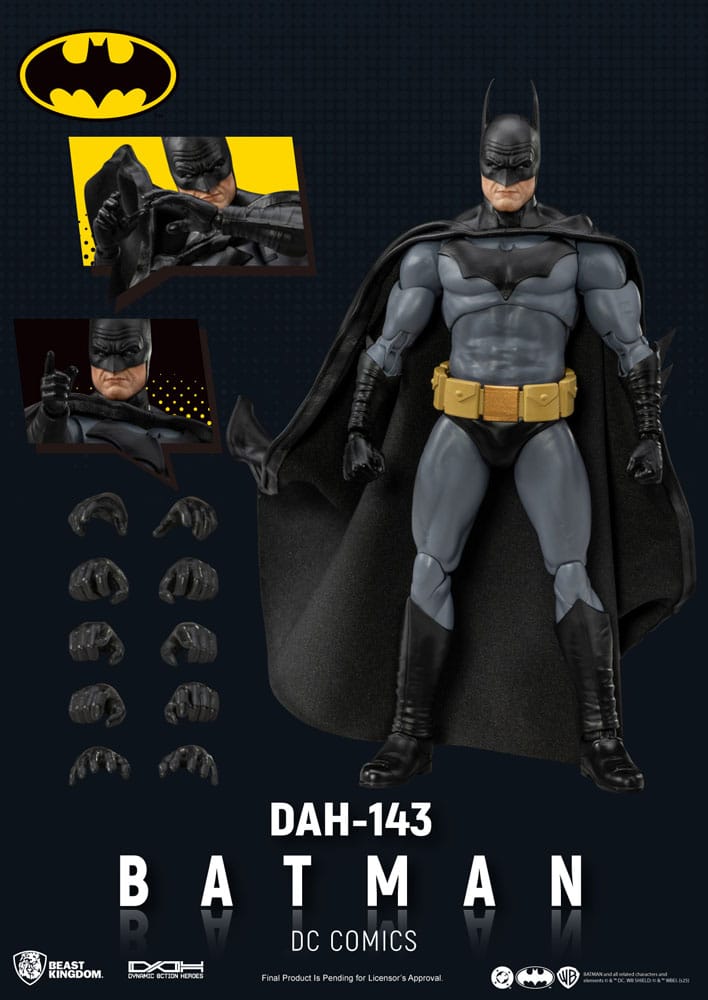 BATMAN DC COMICS – FIGURA 21 CM – BEAST KINGDOM – ESCALA 1/9 – DC COMICS