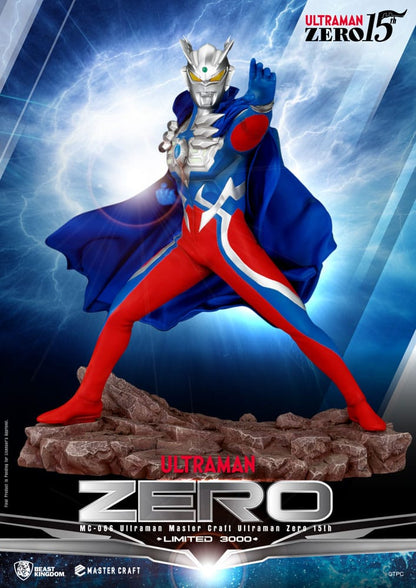 ULTRAMAN ZERO 15TH ANNIVERSARY MASTER CRAFT BEAST KINGDOM ESTATUA 41 CM