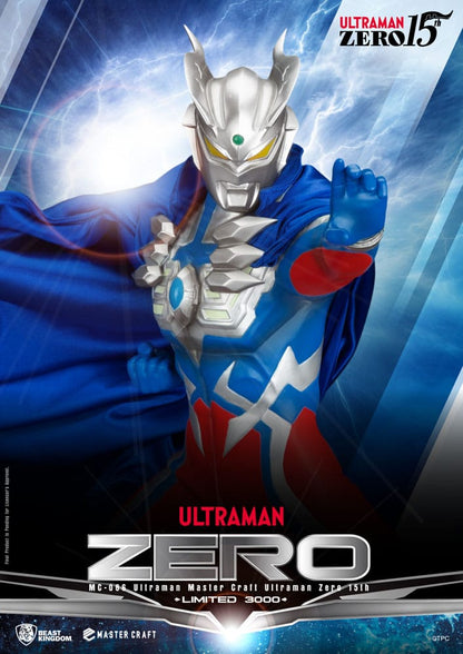 ULTRAMAN ZERO 15TH ANNIVERSARY MASTER CRAFT BEAST KINGDOM ESTATUA 41 CM