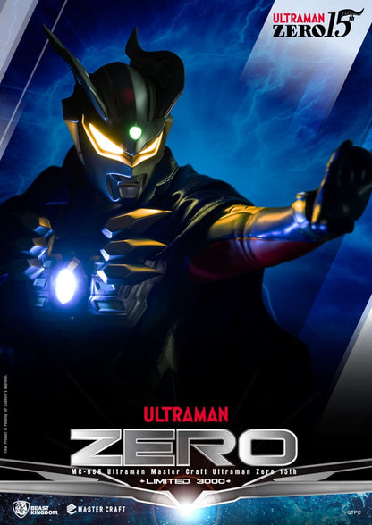 ULTRAMAN ZERO 15TH ANNIVERSARY MASTER CRAFT BEAST KINGDOM ESTATUA 41 CM