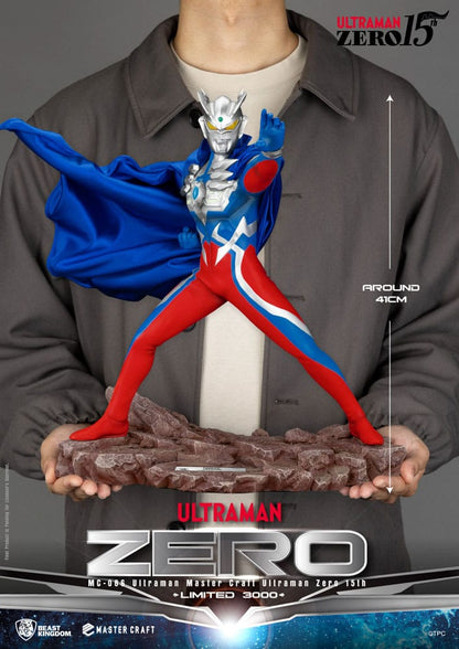 ULTRAMAN ZERO 15TH ANNIVERSARY MASTER CRAFT BEAST KINGDOM ESTATUA 41 CM