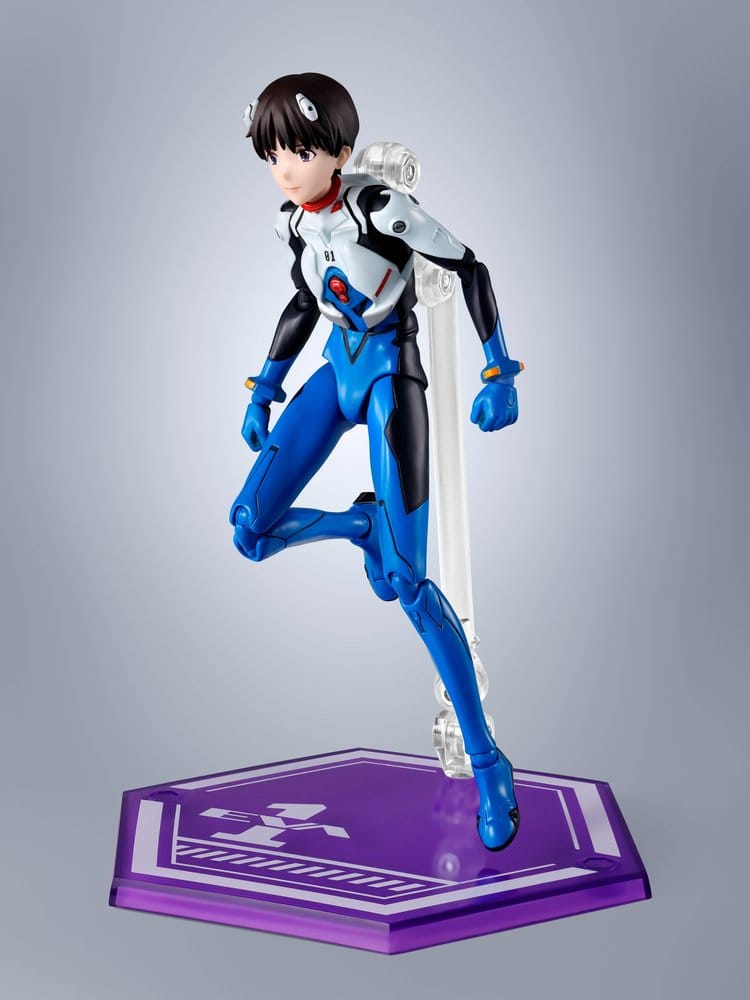 SHINJI IKARI – FIGURA S.H.FIGUARTS 14 CM (BANDAI TAMASHII – EVANGELION)