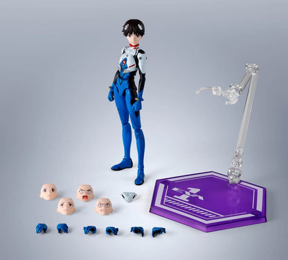 SHINJI IKARI – FIGURA S.H.FIGUARTS 14 CM (BANDAI TAMASHII – EVANGELION)