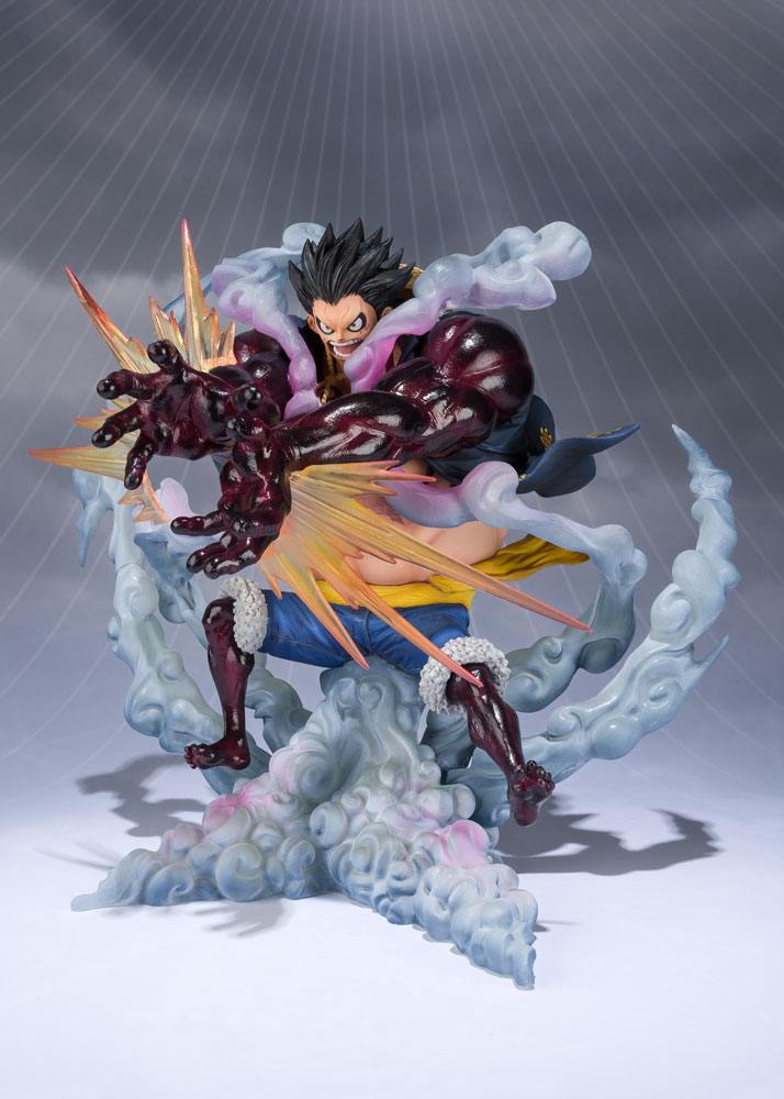 LUFFY GEAR 4 LEO BAZOOKA REISSUE FIGUARTSZERO ESTATUA ONE PIECE PVC 18 CM