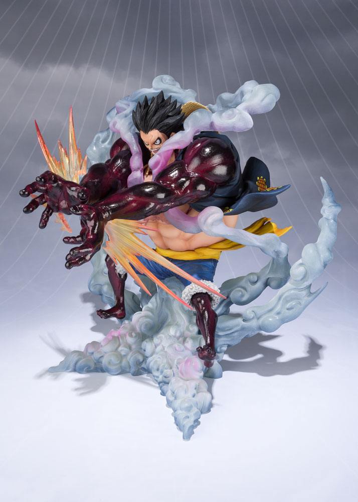 LUFFY GEAR 4 LEO BAZOOKA REISSUE FIGUARTSZERO ESTATUA ONE PIECE PVC 18 CM