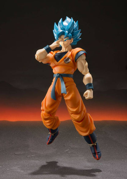 GOKU SUPER SAIYAN GOD SUPER SAIYAN – FIGURA S.H. FIGUARTS 14 CM (TAMASHII NATIONS – DRAGON BALL SUPER BROLY)