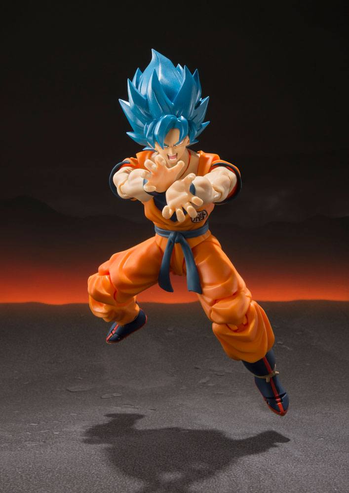 GOKU SUPER SAIYAN GOD SUPER SAIYAN – FIGURA S.H. FIGUARTS 14 CM (TAMASHII NATIONS – DRAGON BALL SUPER BROLY)